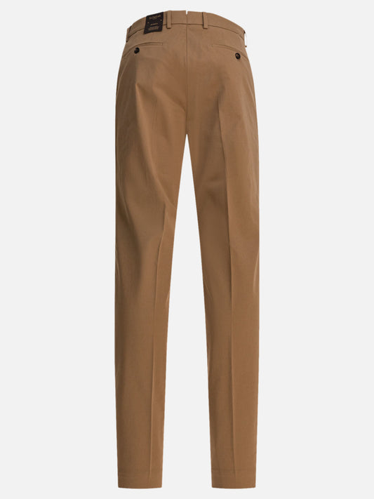 Tailored trousers Solid colour  Beige - Incotex Men | PDP | VIETTI Online Store | 2
