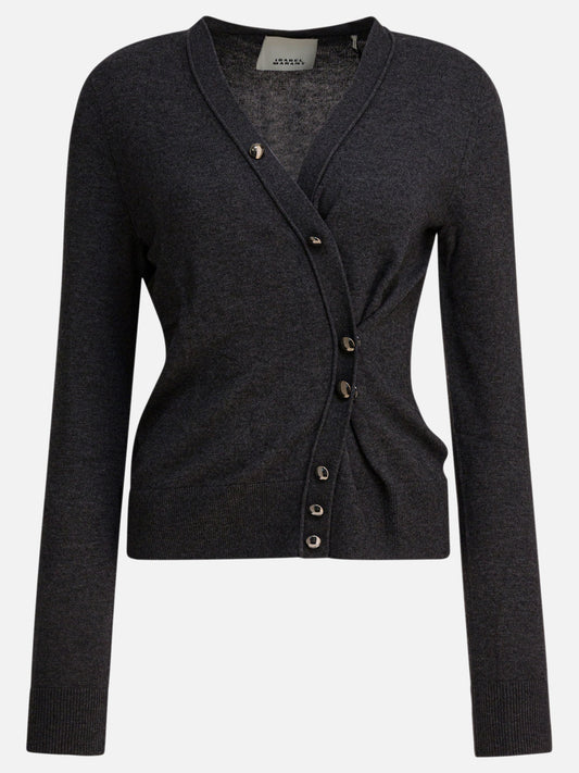 Cardigans Solid colour  Grey - Isabel Marant Women | PLP | VIETTI Online Store 
