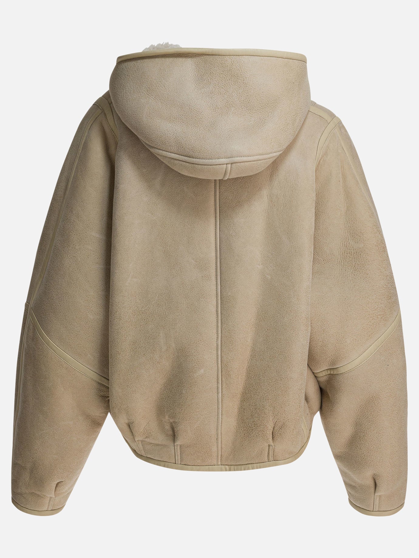 Shearling jackets Solid colour  Beige - Isabel Marant Women | PDP | VIETTI Online Store | Zoom-Modal_2

