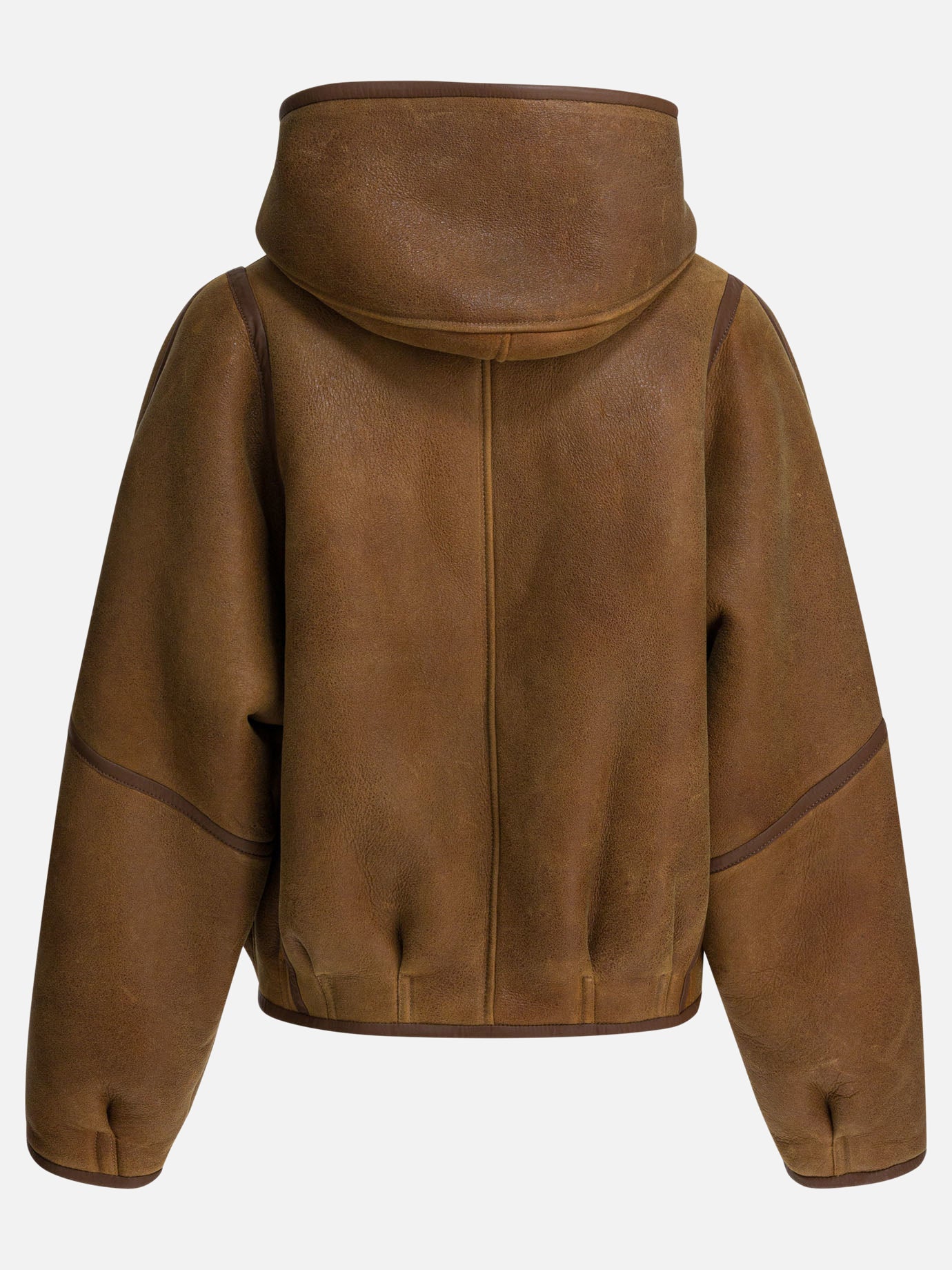 Shearling jackets Solid colour  Brown - Isabel Marant Women | PDP | VIETTI Online Store | thumbnail_2