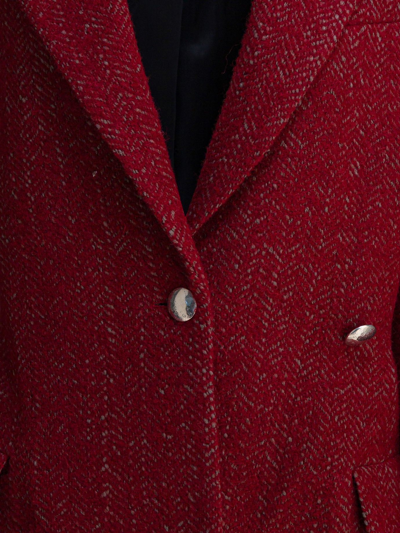 Short coats Solid colour  Red - Isabel Marant Women | PDP | VIETTI Online Store | thumbnail_3