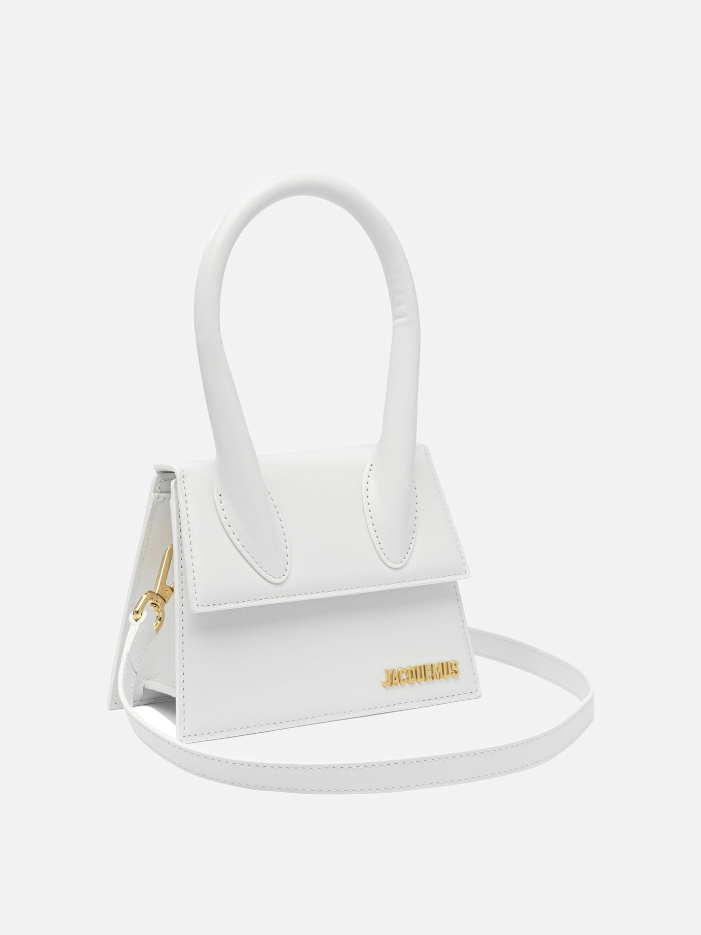 Small bags 100% cow leather - Lining : 100% cotton  White - Jacquemus Women | PDP | VIETTI Online Store | thumbnail_2
