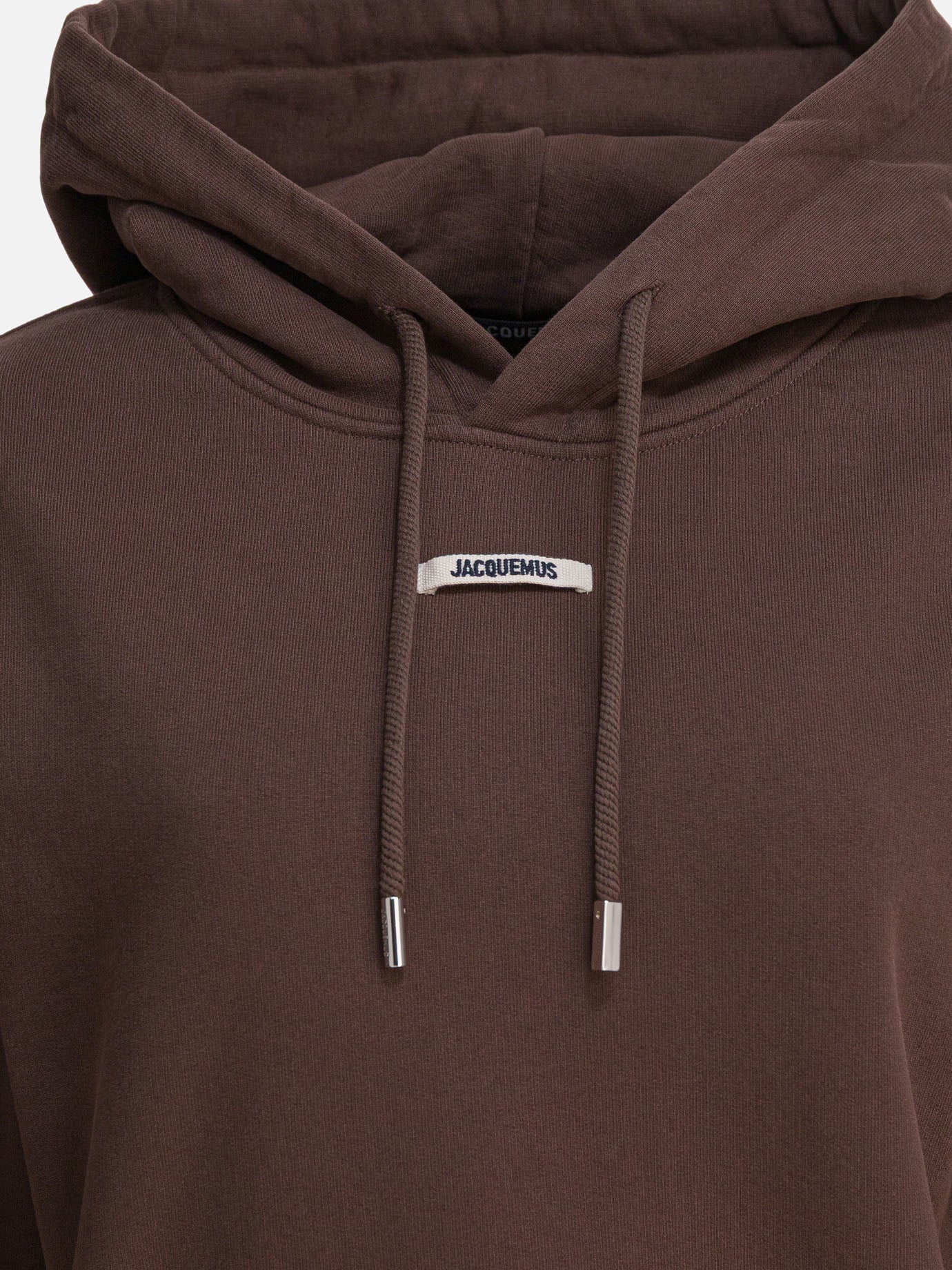 Hoodies Logo  Brown - Jacquemus Women | PDP | VIETTI Online Store | thumbnail_3
