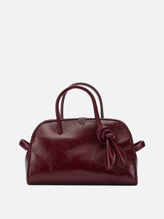 Small bags 100% cow leather  Bordeaux - Jacquemus Women | PDP | VIETTI Online Store 
