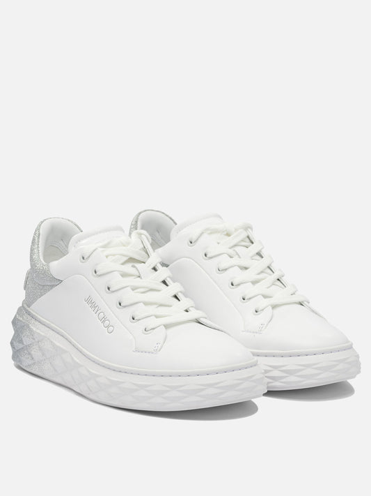 Low top sneakers 80% lamb 20% cow - 100% rubber  White - Jimmy Choo Women | PDP | VIETTI Online Store | 2
