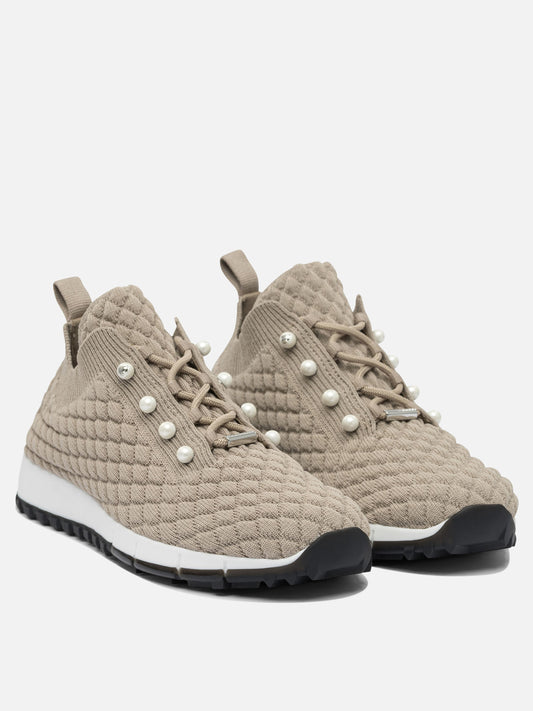 Low top sneakers 100% textile - 100% rubber  Grey - Jimmy Choo Women | PDP | VIETTI Online Store | 2
