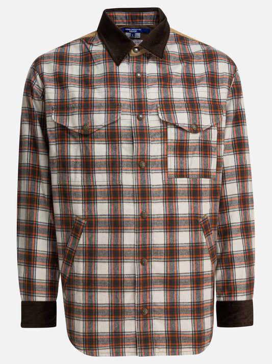 Overshirt jackets Check  Brown - Junya Watanabe MAN Men | PLP | VIETTI Online Store 
