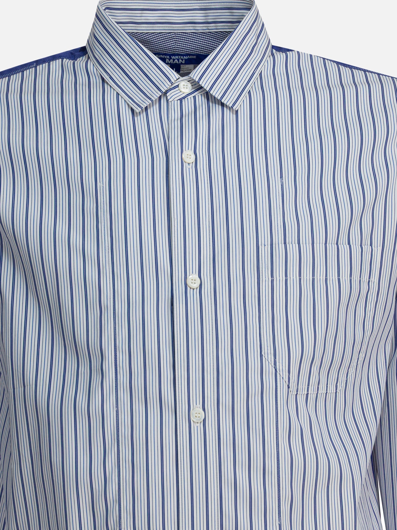 Casual shirts Striped  Light blue - Junya Watanabe MAN Men | PDP | VIETTI Online Store | thumbnail_3