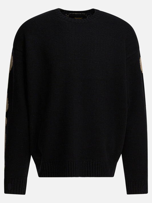 Crewneck sweaters Solid colour  Black - KAPITAL Men | PLP | VIETTI Online Store 
