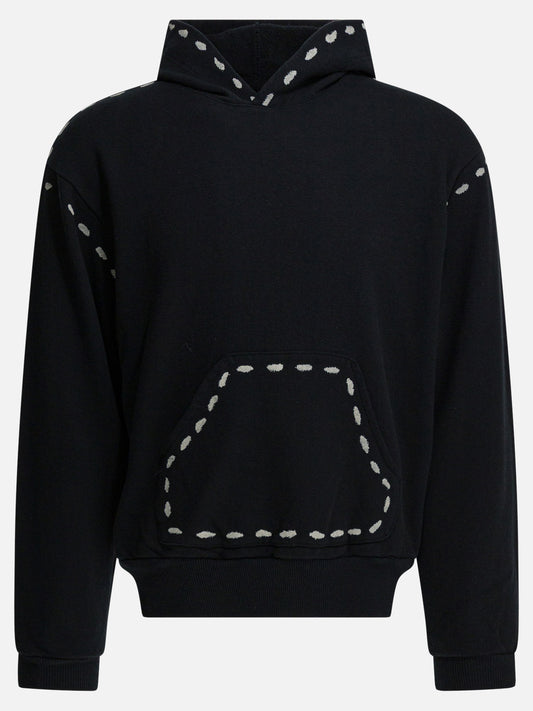 Hoodies Solid colour  Black - KAPITAL Men | PLP | VIETTI Online Store 
