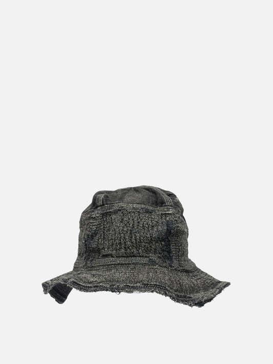 Bucket hats 100% cotton  Black - KAPITAL Men | PLP | VIETTI Online Store 
