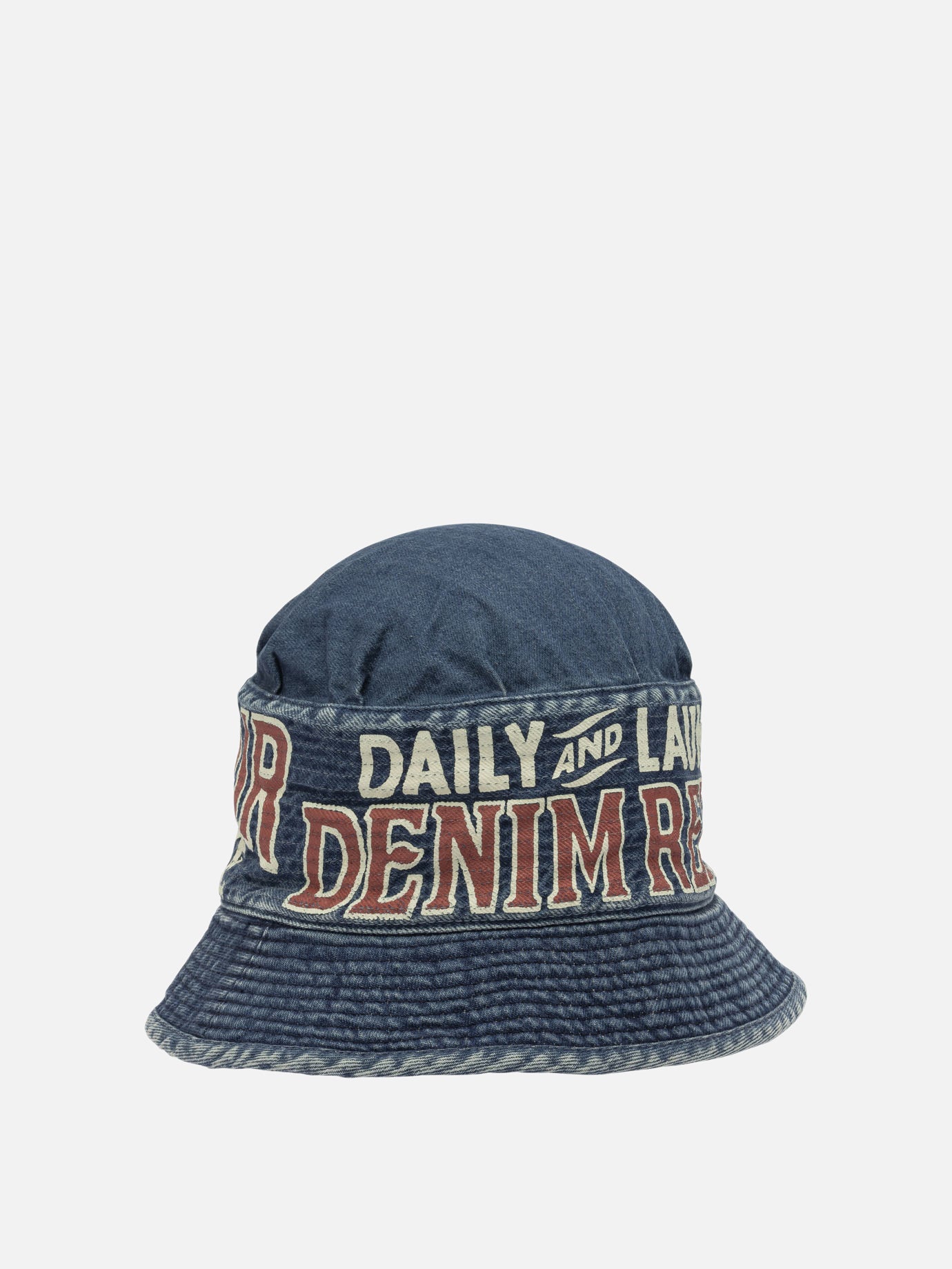 Bucket hats 100% cotton  Blue - KAPITAL Men | PDP | VIETTI Online Store | thumbnail_2