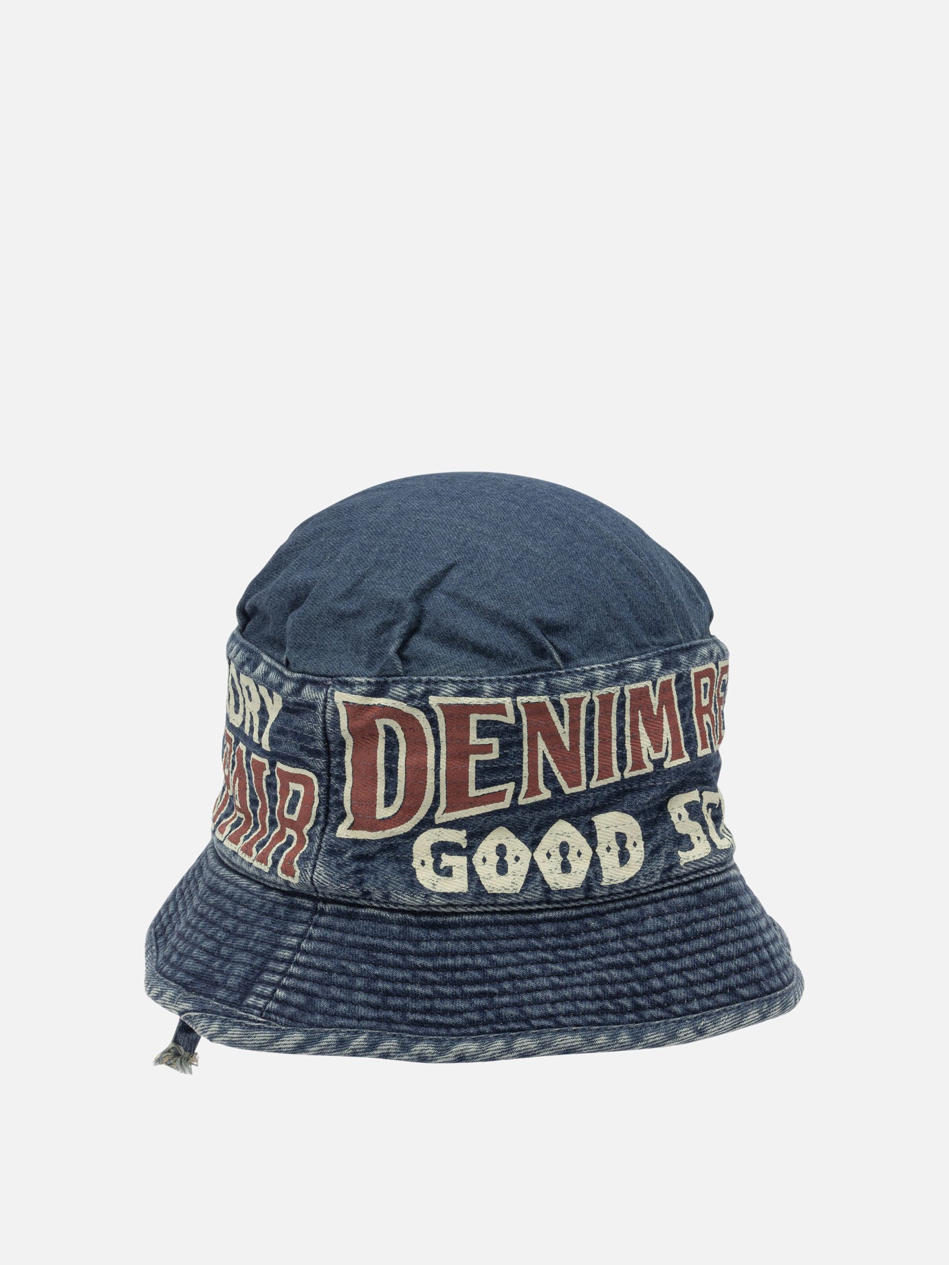Bucket hats 100% cotton  Blue - KAPITAL Men | PDP | VIETTI Online Store | Zoom-Modal_3
