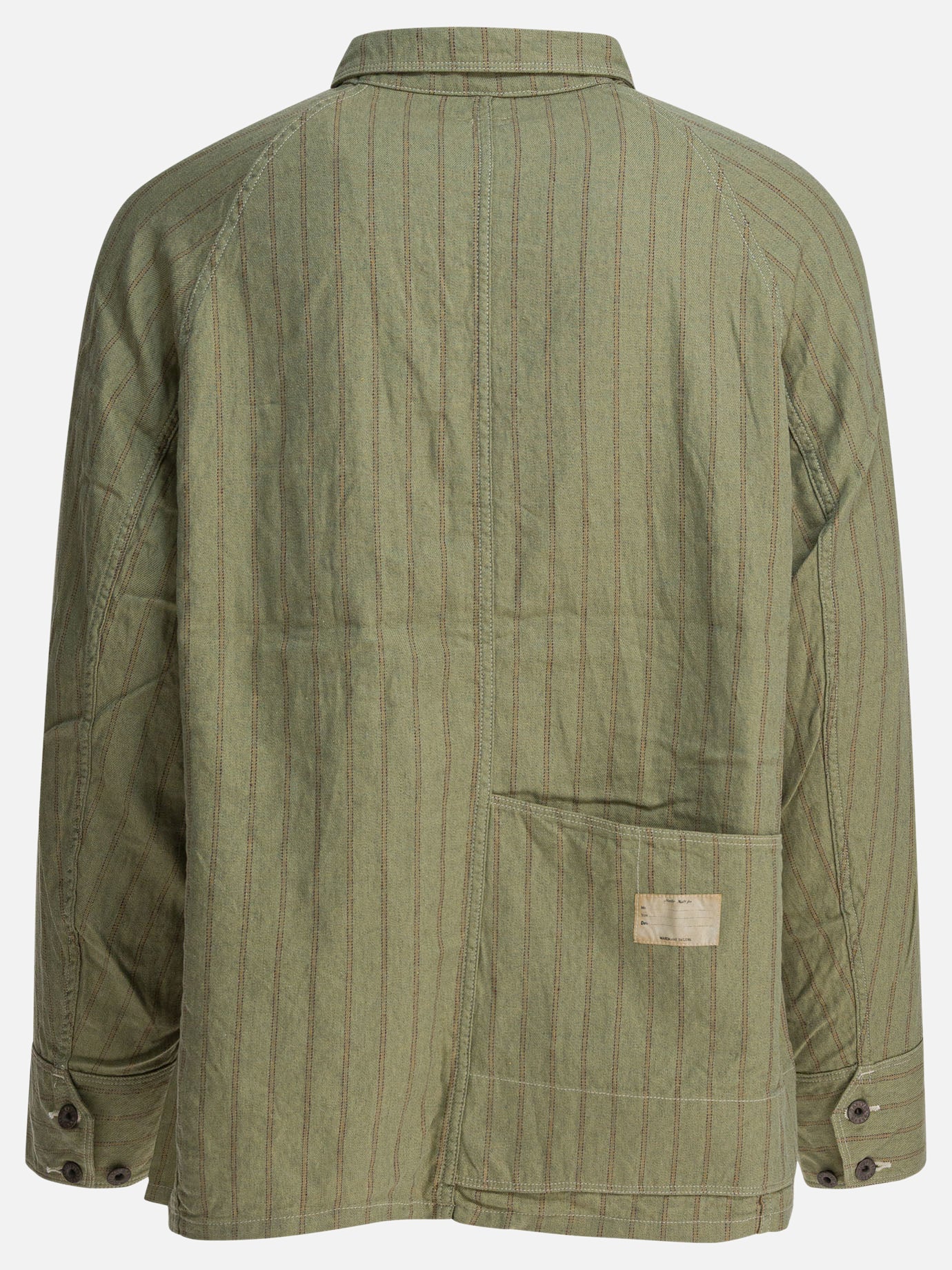 Overshirt jackets Striped  Green - KAPITAL Men | PDP | VIETTI Online Store | Zoom-Modal_2
