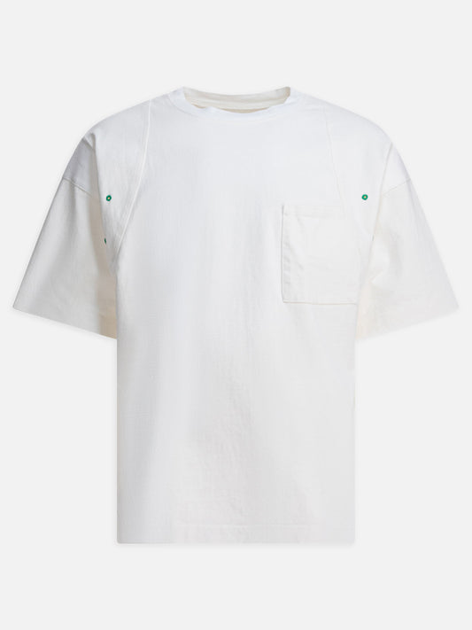 Crewneck t-shirts Solid colour  White - KAPITAL Men | PLP | VIETTI Online Store 
