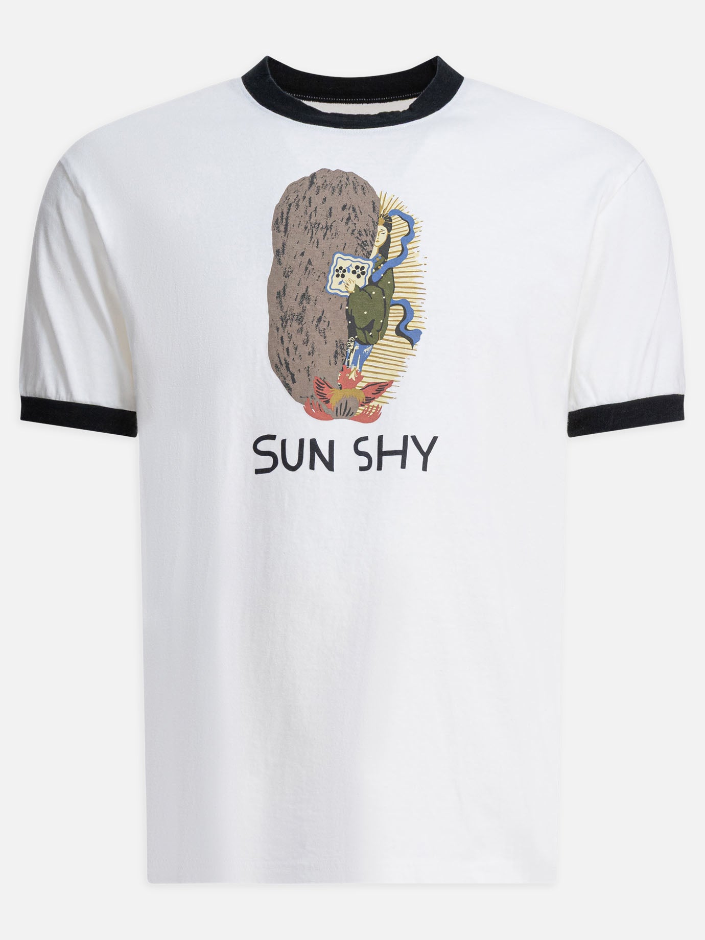 Crewneck t-shirts Print  White - KAPITAL Men | PDP | VIETTI Online Store | thumbnail