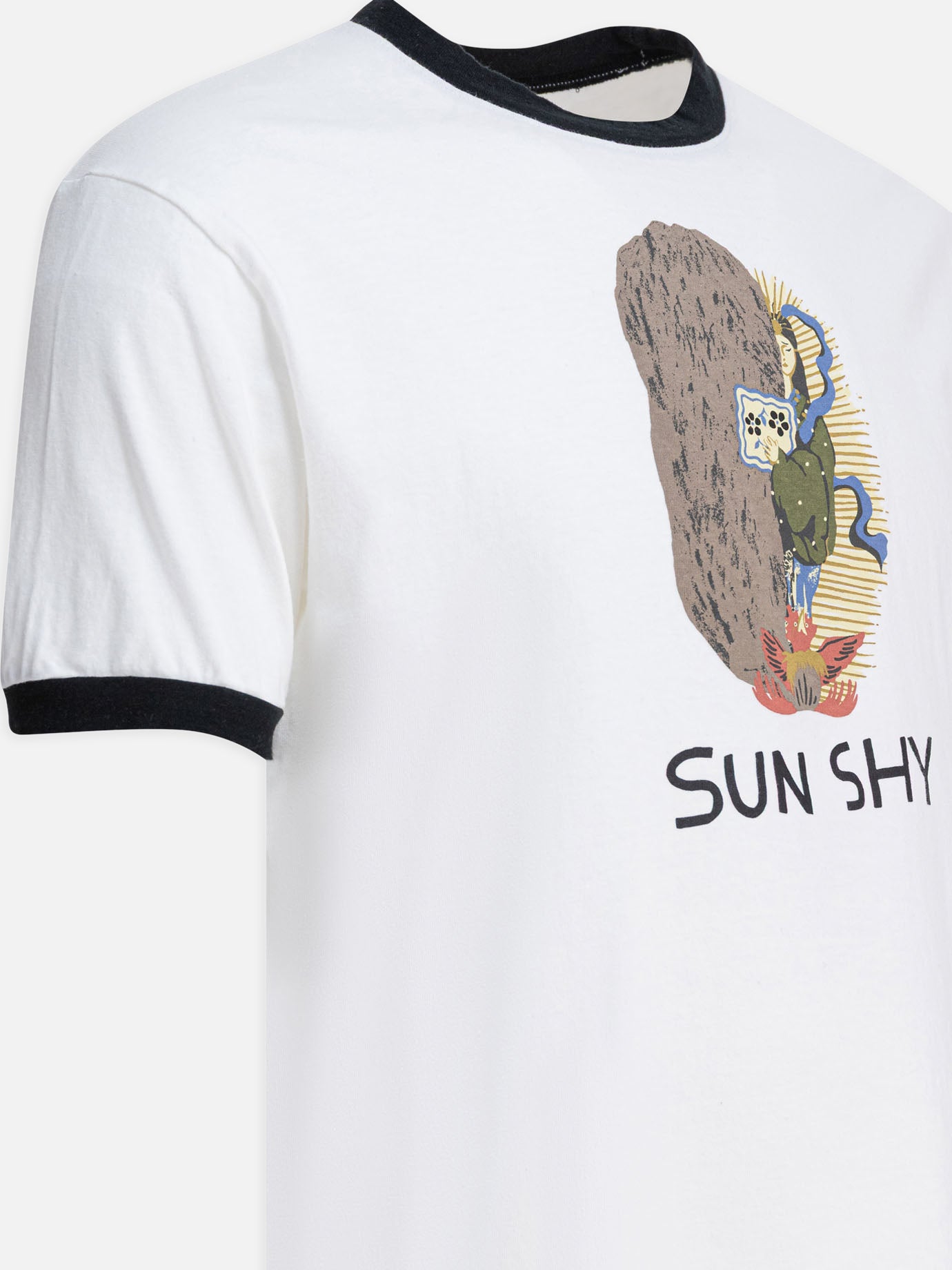 Crewneck t-shirts Print  White - KAPITAL Men | PDP | VIETTI Online Store | Zoom-Modal_4
