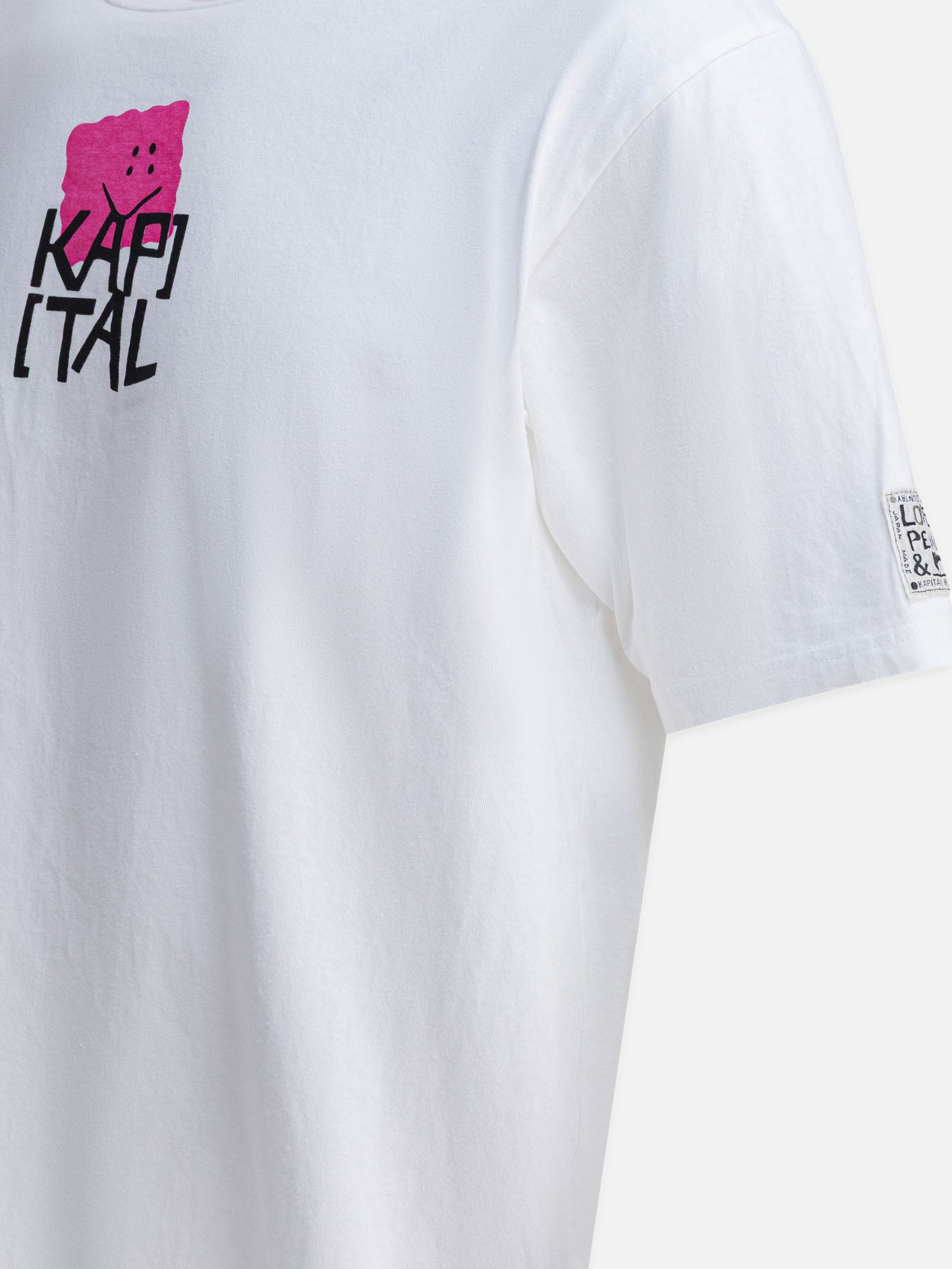 Crewneck t-shirts Logo  White - KAPITAL Men | PDP | VIETTI Online Store | thumbnail_4