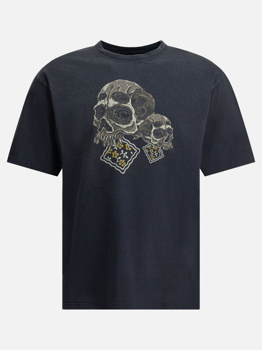 Crewneck t-shirts Print  Black - KAPITAL Men | PLP | VIETTI Online Store 
