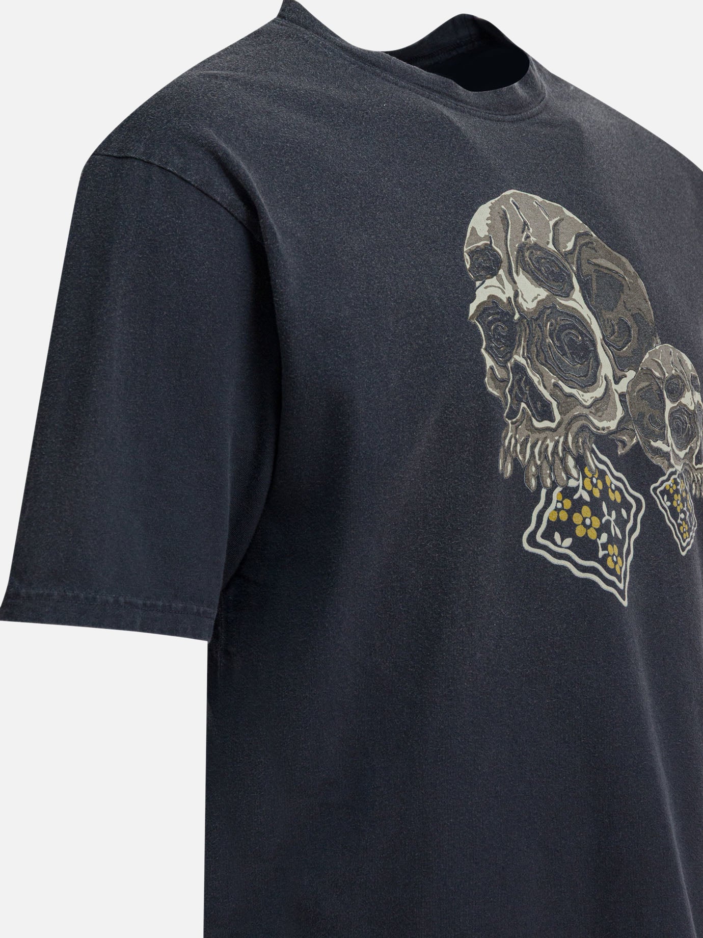 Crewneck t-shirts Print  Black - KAPITAL Men | PDP | VIETTI Online Store | thumbnail_4