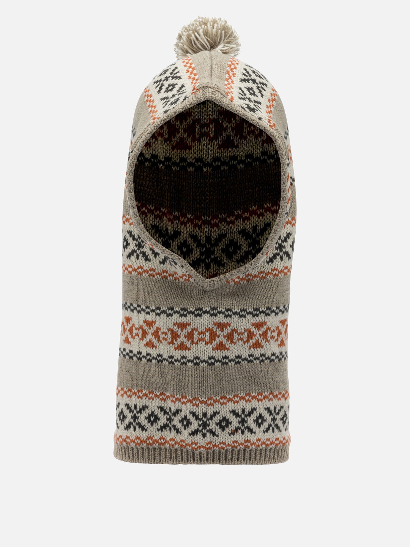 Balaclava 100% wool  Beige - KAPITAL Men | PDP | VIETTI Online Store | thumbnail