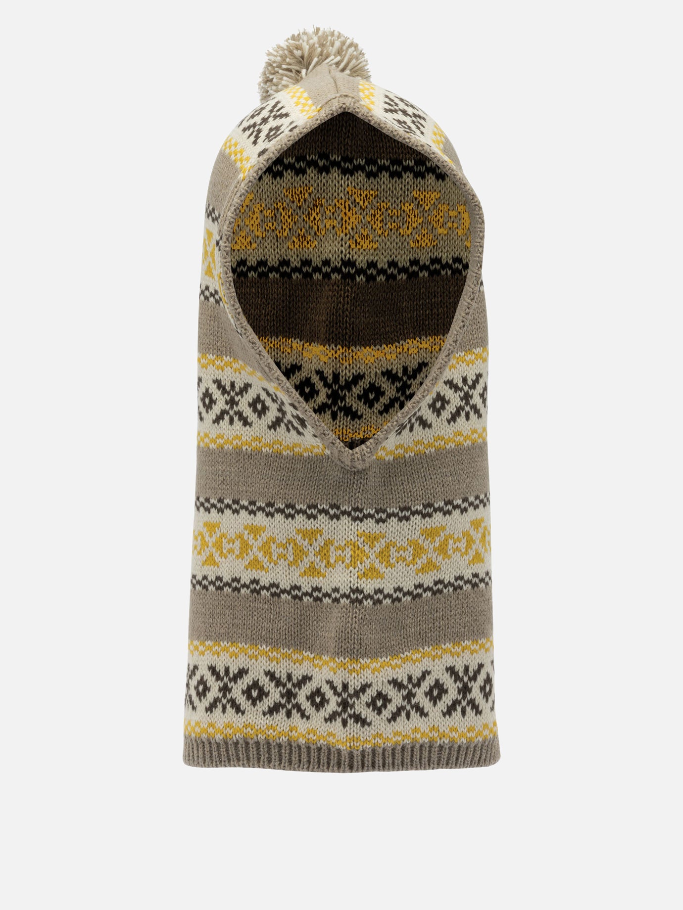 Balaclava 100% wool  Beige - KAPITAL Men | PDP | VIETTI Online Store | Zoom-Modal
