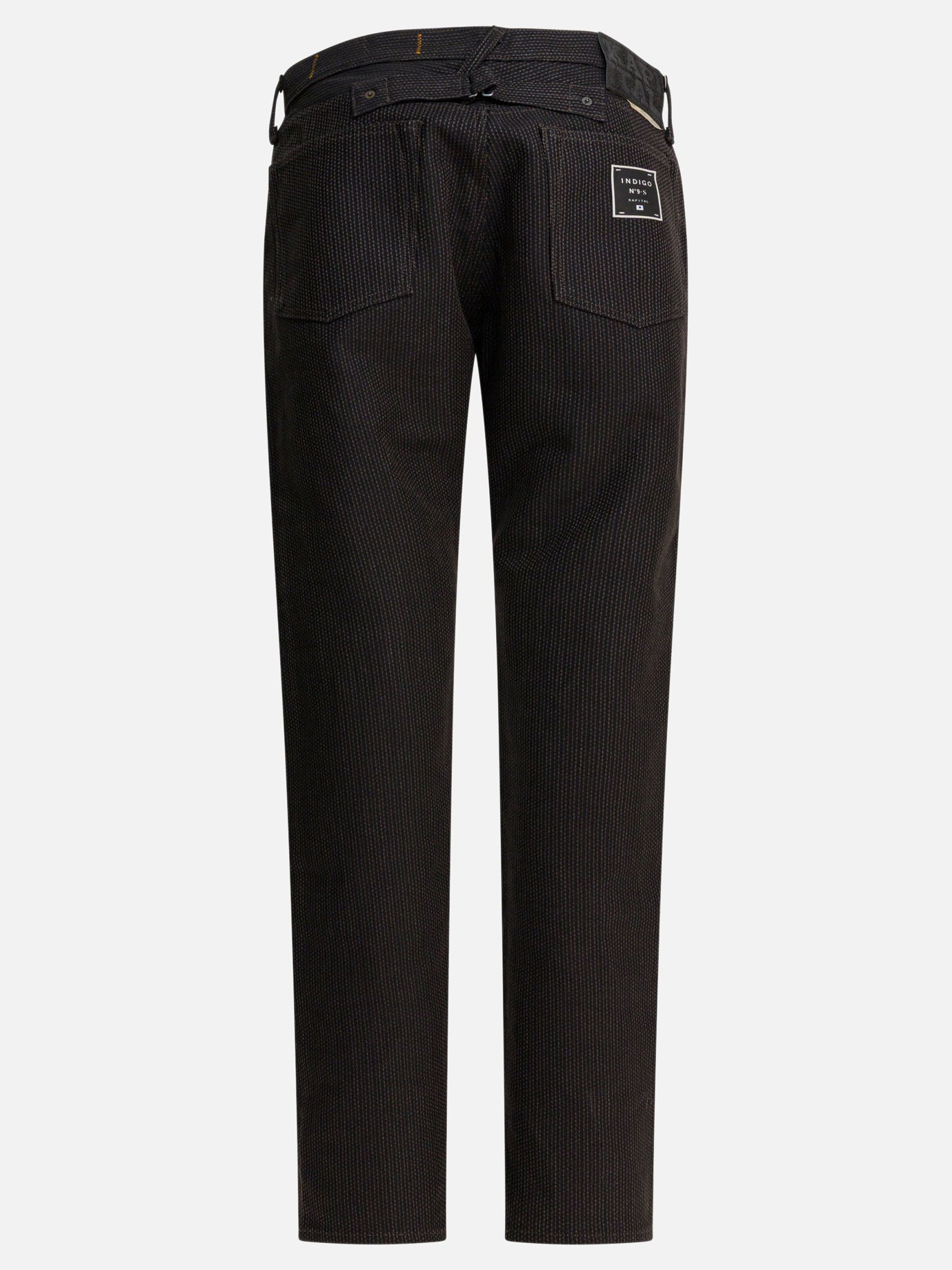 Straight-leg jeans Solid colour  Black - KAPITAL Men | PDP | VIETTI Online Store | thumbnail_2