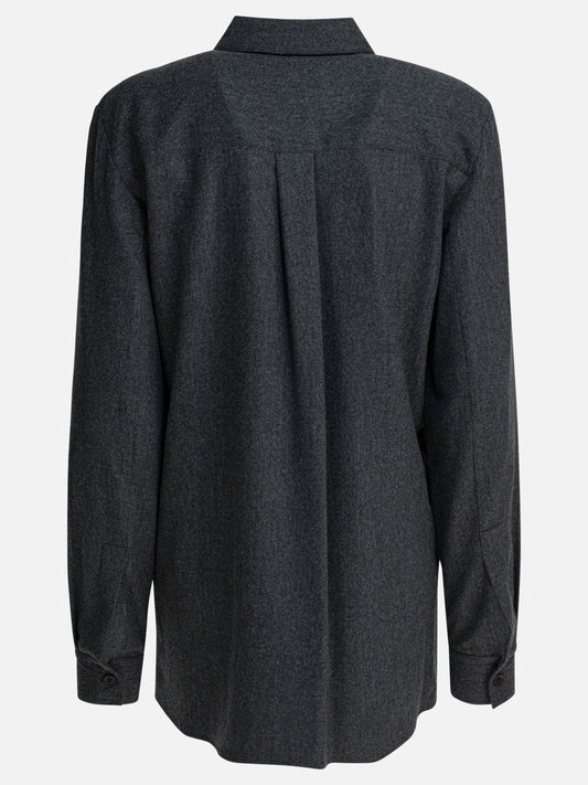 Casual shirts Solid colour  Grey - Khaite Women | PLP | VIETTI Online Store | 2
