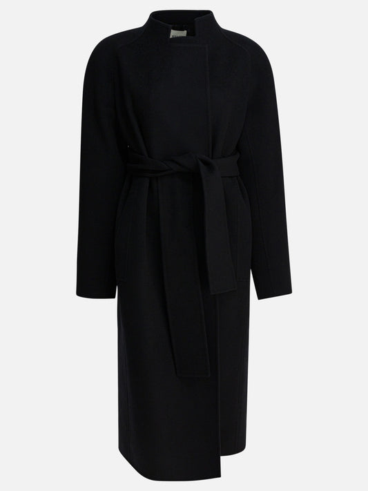 Long coats Solid colour  Black - Khaite Women | PLP | VIETTI Online Store 
