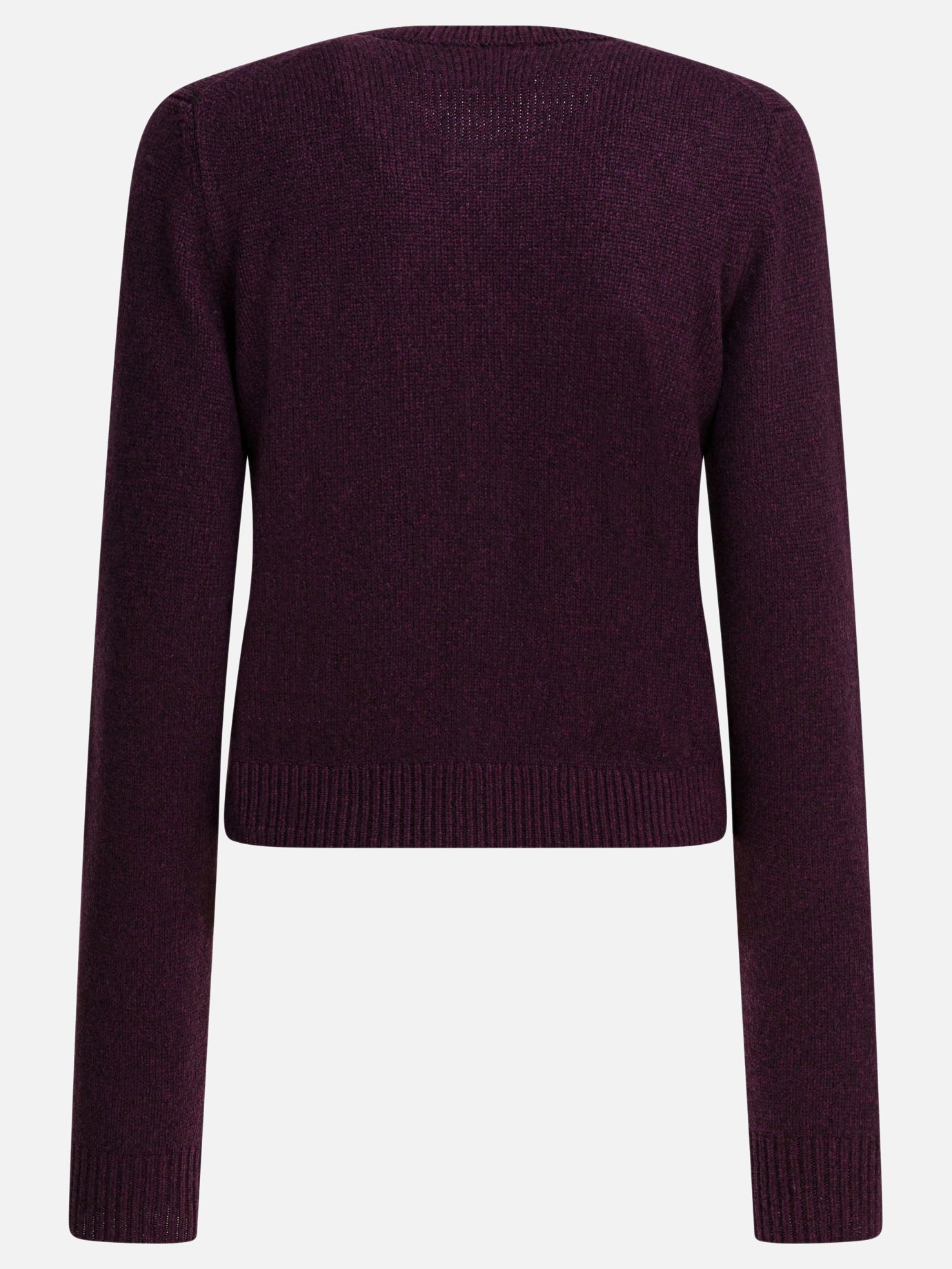 Crewneck sweaters Solid colour  Purple - Khaite Women | PDP | VIETTI Online Store | Zoom-Modal_2
