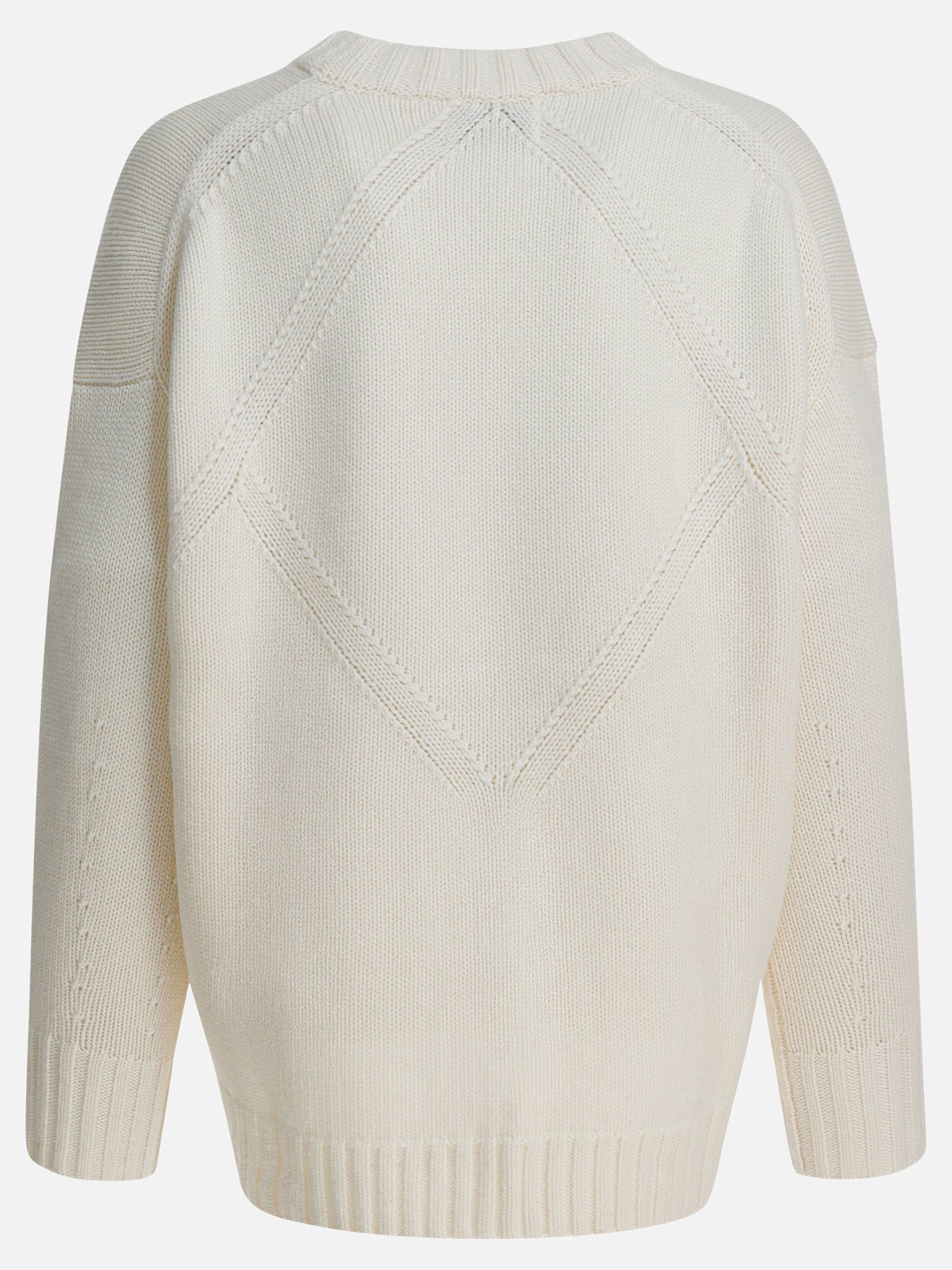 Crewneck sweaters Solid colour  White - LouLou De Saison Women | PDP | VIETTI Online Store | Zoom-Modal_2
