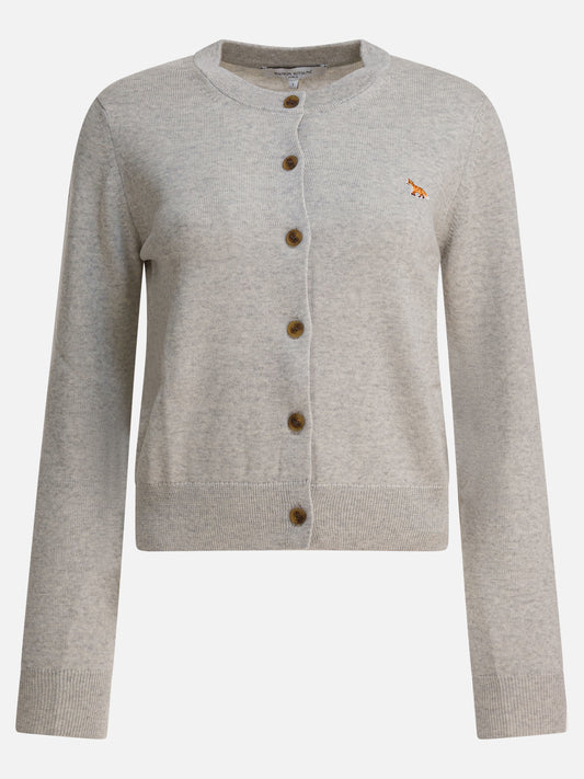 Cardigans Logo  Grey - Maison Kitsuné Women | PDP | VIETTI Online Store 
