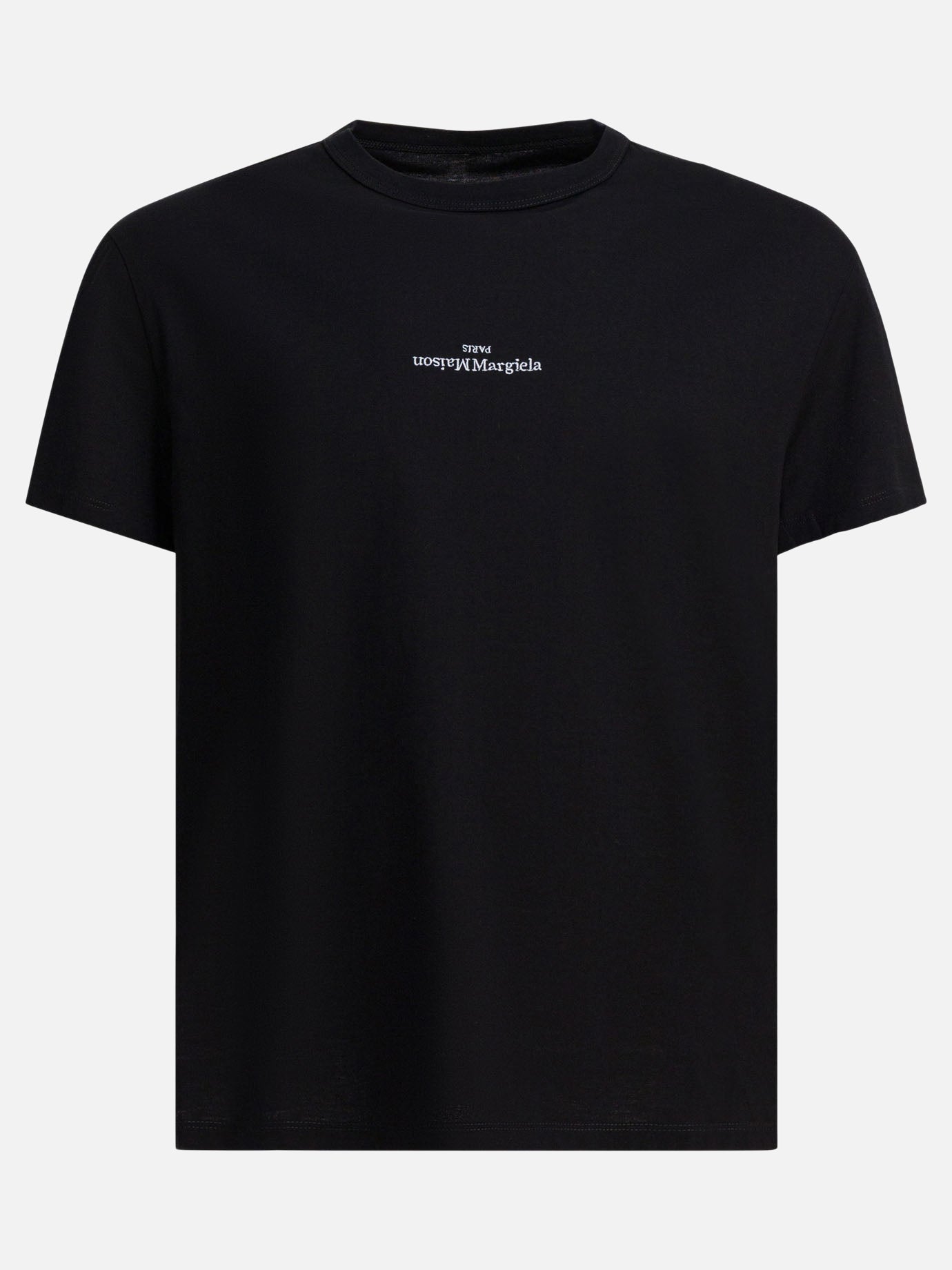 Crewneck t-shirts Logo  Black - Maison Margiela Men | PDP | VIETTI Online Store | Zoom-Modal
