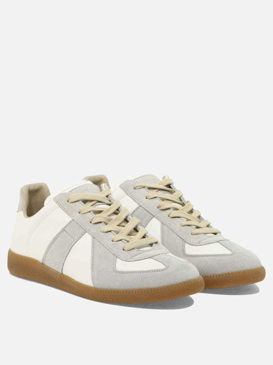 Low top sneakers 100% calf leather - 100% rubber  White - Maison Margiela Men | PDP | VIETTI Online Store | 2
