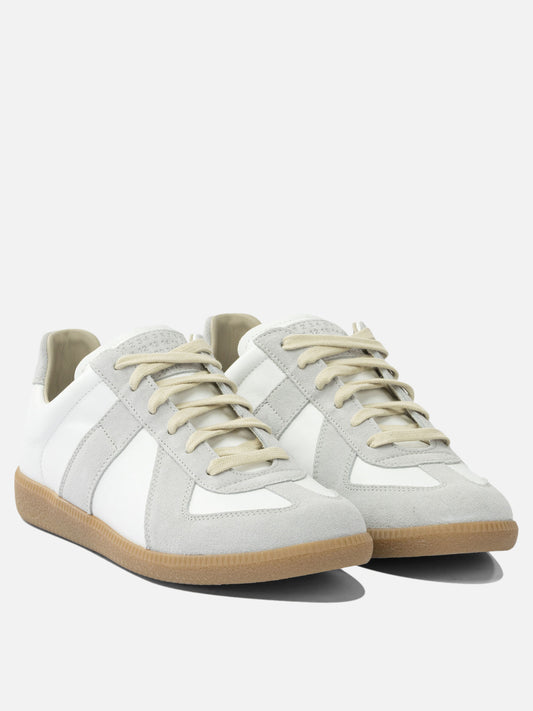 Low top sneakers 100% calf leather - 100% rubber  White - Maison Margiela Men | PLP | VIETTI Online Store | 2
