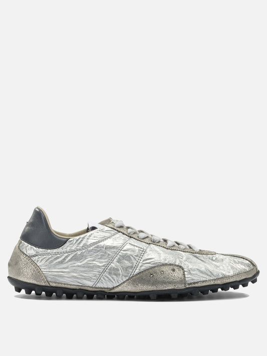 Low top sneakers 90% polyester 10% polyamide - 100% rubber  Silver - Maison Margiela Men | PLP | VIETTI Online Store 
