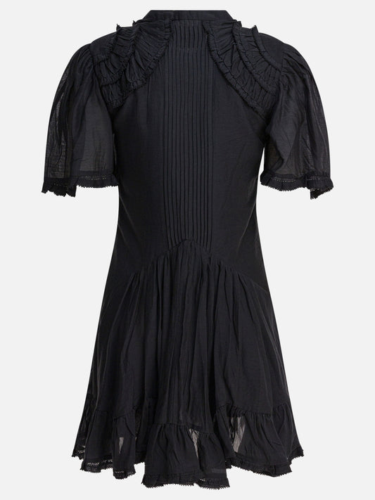 Mini dresses Solid colour  Black - Marant Étoile Women | PLP | VIETTI Online Store | 2
