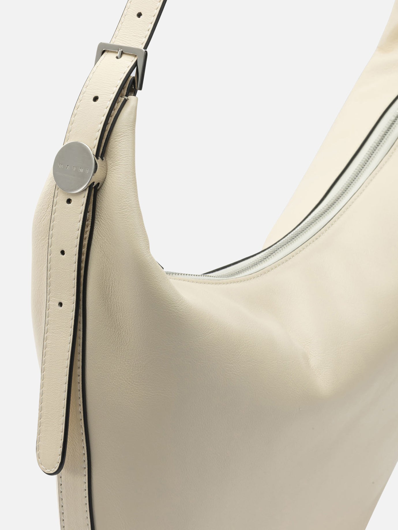 Large bags 100% cow leather - 100% cotton  White - Marni Women | PDP | VIETTI Online Store | thumbnail_4