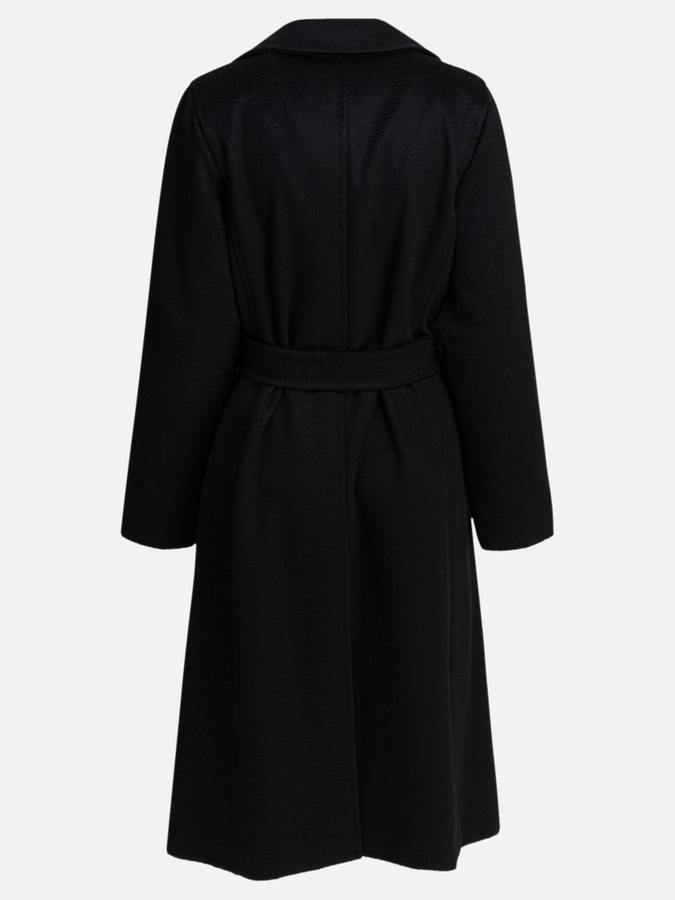 Long coats Solid colour  Black - Max Mara Women | PDP | VIETTI Online Store | thumbnail_2