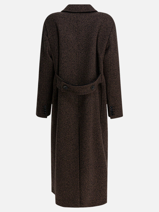 Long coats Solid colour  Black - Max Mara Women | PDP | VIETTI Online Store | 2

