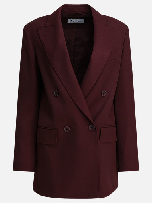 Blazers Solid colour  Bordeaux - Max Mara Women | PLP | VIETTI Online Store 
