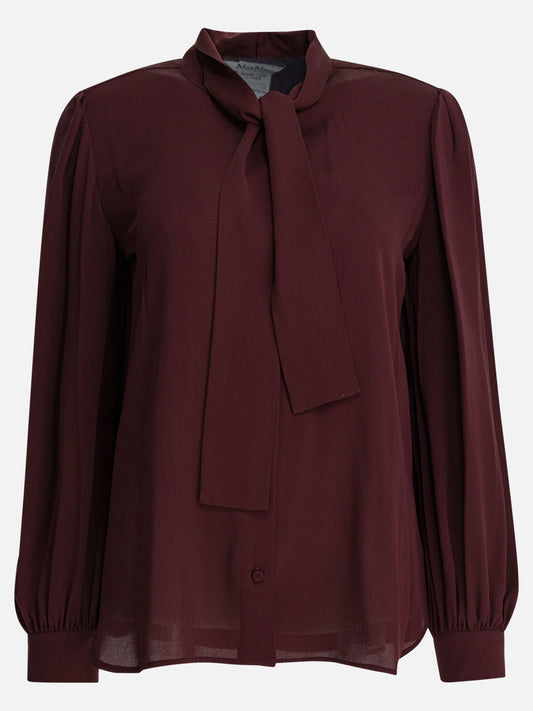 Casual shirts Solid colour  Red - Max Mara Women | PLP | VIETTI Online Store 
