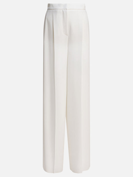 Leisure trousers Solid colour  White - Max Mara Women | PLP | VIETTI Online Store 
