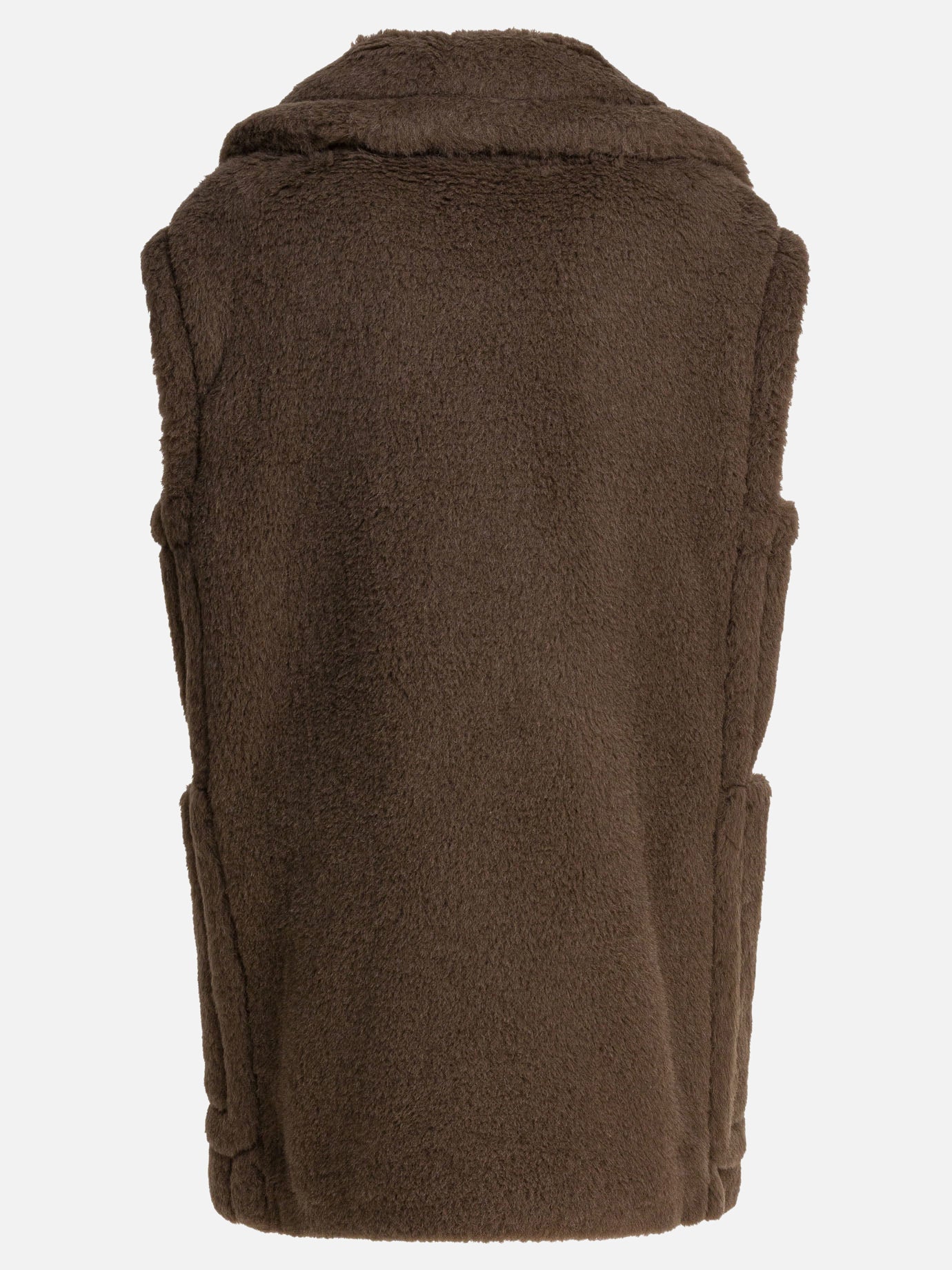 Vest jackets Solid colour  Brown - Max Mara Women | PDP | VIETTI Online Store | Zoom-Modal_2
