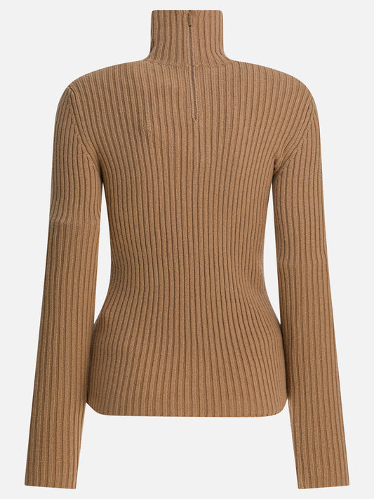 Turtleneck sweaters Solid colour  Beige - Max Mara Women | PDP | VIETTI Online Store | 2

