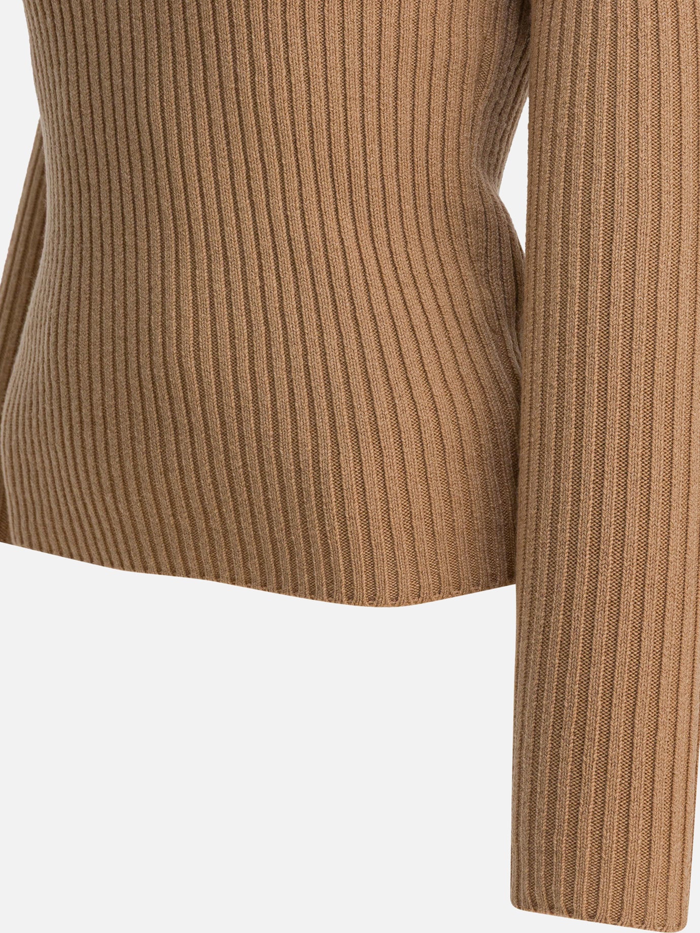 Turtleneck sweaters Solid colour  Beige - Max Mara Women | PDP | VIETTI Online Store | thumbnail_4