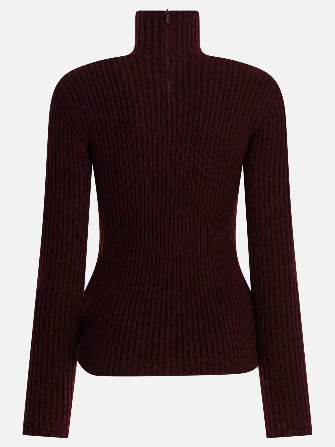 Turtleneck sweaters Solid colour  Bordeaux - Max Mara Women | PDP | VIETTI Online Store | thumbnail_2