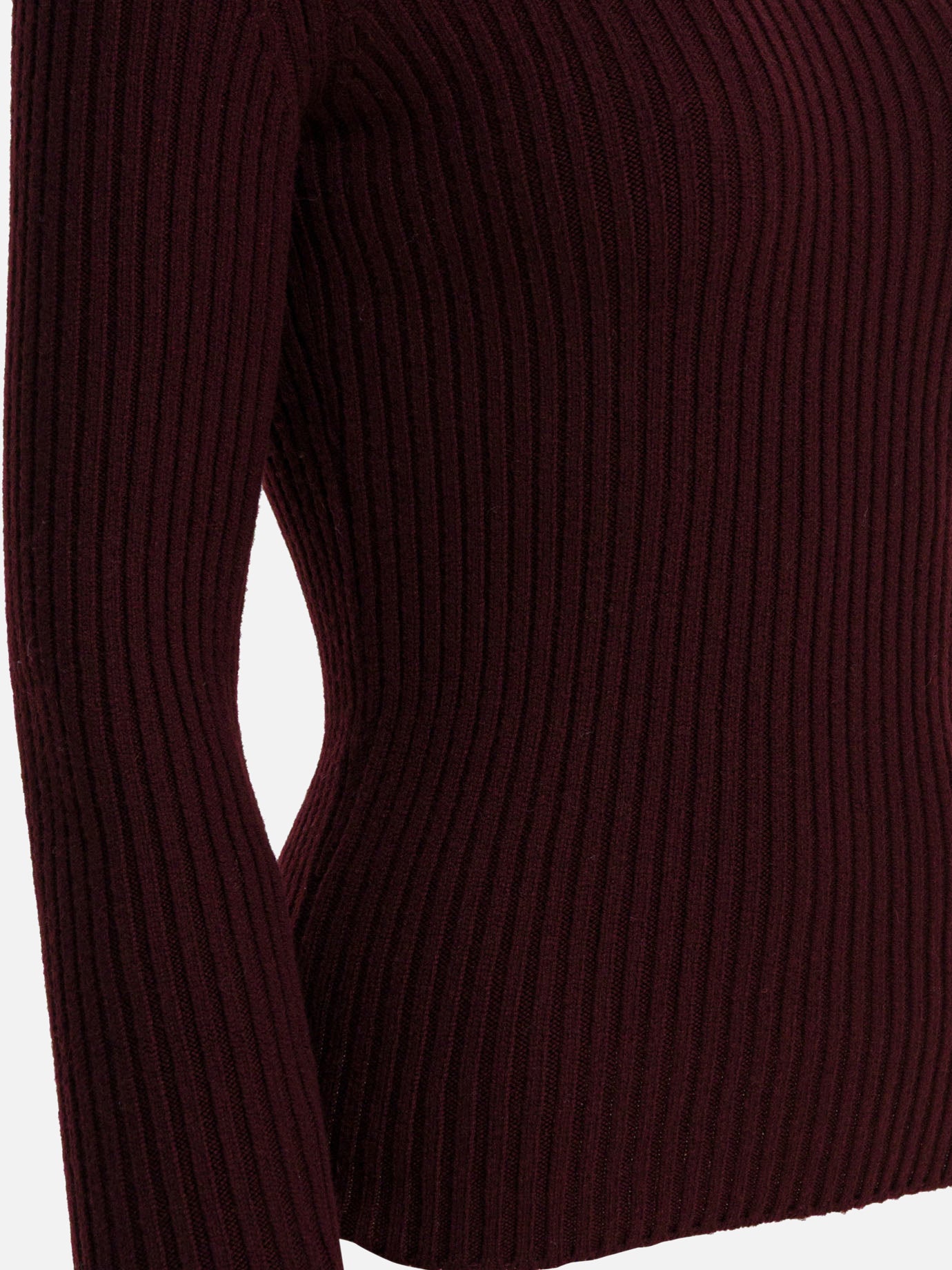 Turtleneck sweaters Solid colour  Bordeaux - Max Mara Women | PDP | VIETTI Online Store | thumbnail_4