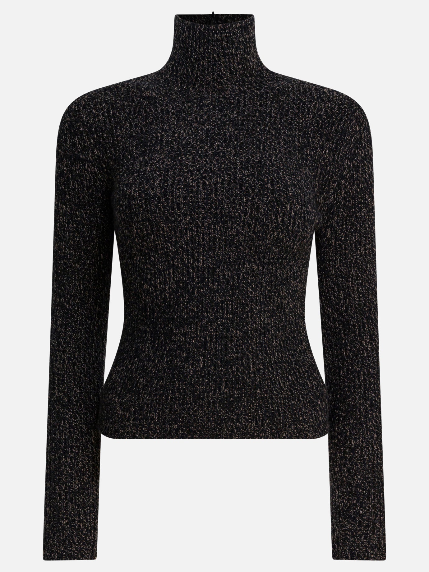 Turtleneck sweaters Mélange  Black - Max Mara Women | PDP | VIETTI Online Store | Zoom-Modal
