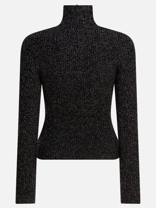 Turtleneck sweaters Mélange  Black - Max Mara Women | PDP | VIETTI Online Store | 2
